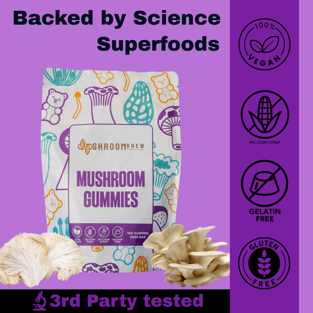 Mushroom Gummies - 100 Gummies