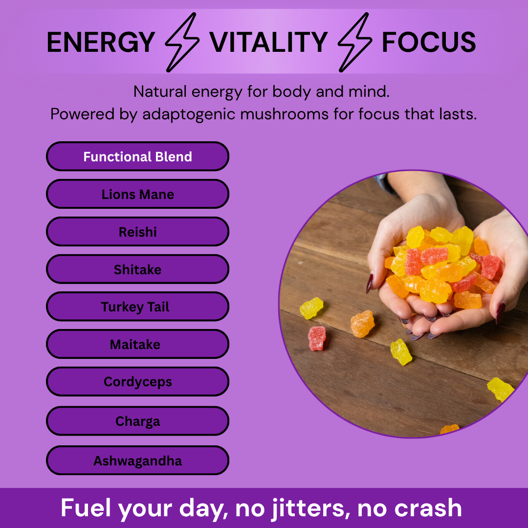 Mushroom Gummies  - 100 Gummies